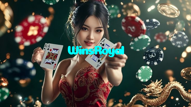 WinsRoyal casino presented on mobile device in Pakistan with slots and live games